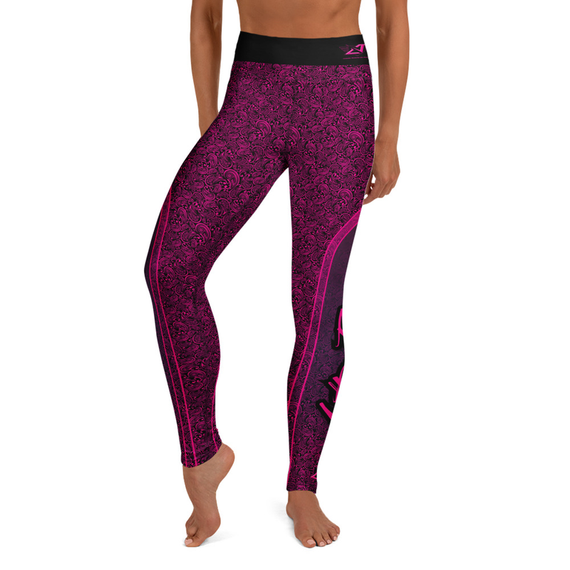 Aultra Racewear Paisley Yoga Leggings